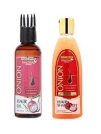 Panchvati Herbals 100ml Onion Oil and 100ml Onion Shampoo - Miraculous Formula for Hair Fall, Help for Scalp and Roots & Helping New Growth and Reducing Hair Fall - Combo-Pack - Fast UK Delivery - Image 2