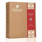 Octavius | Rose Green Tea - 100Gm (50 Cups) | 100% Natural Ingredients | Loose Leaf | Green Tea & Natural Rose Petals | Antioxident-Rich | Relieves Stress | Boost Digestion | Glowing Skin | 100Gm Box - Fast UK Delivery - Image 2