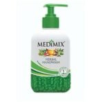 Medimix Herbal Hand Wash Bottle - 250 ml - Fast UK Delivery