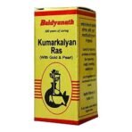 Baidyanath Kumarkalyan Ras - Enriched with Gold and Pearl - 5 Tablets - Fast UK Delivery