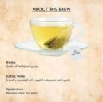 Octavius Pure Green Tea Bags - 100 Pieces | 100% Natural | Antioxidant-rich | Reduces Waist | Detox Green Tea Bags (1.7 gm x 100 Bags) - Fast UK Delivery - Image 6