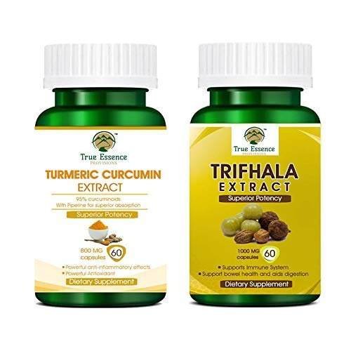 uk41FpxzKHk-L-1.jpg Heera Ayurvedic Research Foundation trifhala turmeric 60 Veg Capsule pack of 2 - Fast Shipping to USA - Image 1