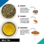 TEACURRY Belly Tea (30 Tea Bags - 1 Month Pack)- Tummy Tea to Lose from Around your Belly - For Men and Women - Fast Shipping to USA & Canada - Image 3