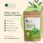 Bliss of Earth Pure Natural Gurmar Powder Gymnema Sylvestre Good for Diabetic & Gut Health 100gm - Fast UK Delivery - Image 5