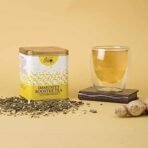 The Indian Chai - Immunity Booster Tea 100g with Giloy, Ashwagandha, Brahmi, Orange Peel, Basil etc for Best Defense to Cold, Cough & Stress, Strengthens Immune System, Great for Families. - Fast UK Delivery - Image 3