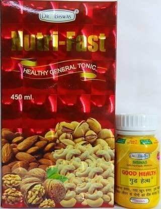 uk41H-cIAXOVL-1.jpg Dr. Biswas Nutri Fast Syrup & Good Health Capsule(Pack Of 2) - Fast UK Delivery - Image 1