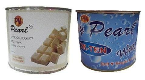 uk41H276Kx1ZL-1.jpg PMPEARL Wax Combo -White Chocolate Wax (600 gm) + D-Tan Wax (600 gm) - Fast UK Delivery - Image 1