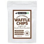 Urban Platter Choco Drizzle Waffle Chips, 100g (Fun and Light, Crunch in Every bite, Kid-Friendly, Tea time Snack, Dessert Topping) - Fast UK Delivery - Image 2