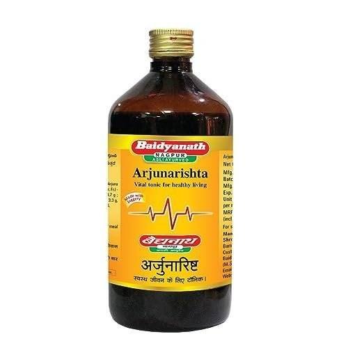 uk41HcxeVKDL-1.jpg Baidyanath Asli Ayurved Arjunarishta Syrup for Healthy Heart Care and Digestion Tonic - 450 ml - Fast UK Delivery - Image 1