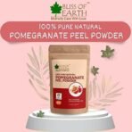 Bliss of Earth Pomegranate Peel Powder 453GM Organic Herbal For Face - Image 3