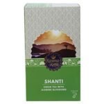Karma Kettle Shanti- Imported Sencha Green Tea with Jasmine Blossoms, Natural Detox Tea, Weight Loss Tea 25 Pyramid Teabags - Fast UK Delivery