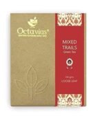 Octavius | Mixed Trail Green Tea - 100Gm (50 Cups) | 100% Natural | Loose Leaf | Tulsi, Mint, Rose, Black Pepper, Cinnamon, Star Anise, Clove, Licorice, Lemon Grass| Boost Immunity | Relives Stress - Fast UK Delivery - Image 2