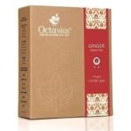 Octavius Ginger Loose Leaf Green Tea - 100 Gms - Fast UK Delivery - Image 2