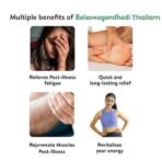 KERALA ayurveda Balaswagandhadi Tailam 200ml | Improved Muscle Strength| Relieves Weakness & Tiredness After Illness | Herbal Massage Oil | With Bala, Aswagandha, Laksha, and Sesame Oil - Fast UK Delivery - Image 4