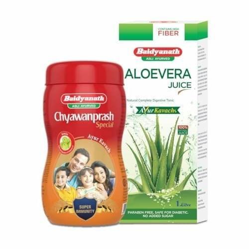 uk41IXiOdvJTL-1-1.jpg Baidyanath Chyawanprash Special 1 kg + Baidyanath Aloe Vera Juice 1 Ltr - Fast UK Delivery - Image 1