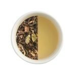 Dancing Leaf Kashmiri Kahwa | Green Tea, Liquorice, Ginger, Cloves, Cardamom, Nutmeg, Black Pepper, Almonds & Saffron | Green Tea Blend | Loose Leaf Tin (75 GMS) - Fast Shipping to USA & Canada - Image 3