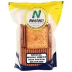 Neelam Foodland Special Whole Wheat Slim Pepper Crackers - Fast UK Delivery - Image 3