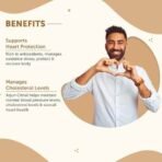 Neuherbs Arjun Chhal Powder (200 gm, Pack of 1) | 100% Natural & Pure Herbal Powder For Men & Women | To Support Heart Health & Promote Good Cholesterol | Rich In Antioxidant | No Addive Preservative - Fast UK Delivery - Image 4