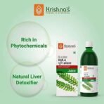 KRISHNA'S HERBAL & AYURVEDA Bhumi Amla Juice - 1000 ml | Natural liver detoxifier | Strengthens the digestive system | Sugar free Juice - Fast UK Delivery - Image 3