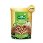 Tata Sampann Delight Dry Fruit & Seed Mix | Power Packed & Crunchy Snack | Trail Mix | High in Protein & Dietary Fibre | Rich in Magnesium | Source of Phosphorus | 200g | Roasted Almonds, Cranberries, Black Raisins, Green Raisins, Pumpkin Seeds, Flax Seeds & Chia Seeds - Fast UK Delivery - Image 3