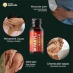 Kerala Ayurveda Myaxyl Ayurvedic Pain Relief Oil - 60 ml | Instant & Long-Term Pain Relief from Joint, Muscle, & Back Pain, Sprains, Sports injuries | Helps Ease Arthritis Pain (Pack of 2) - Fast UK Delivery - Image 4