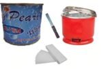 PMPEARL Waxing Kit Combo (Auto Cut Wax Heater + D-Tan Wax (600 gm) + Wax Strips (30) + Wax Spatula) - Fast UK Delivery