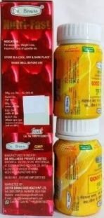 Dr. Biswas Nutri Fast Syrup & Good Health Capsule(Pack Of 3) - Fast UK Delivery - Image 4