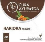 Cura Ayurveda Haridra 100% Natural Ayurvedic Joint Health Tablets | Support for Skin, Heart, and Diabetes | Pain Relief | Immune System Booster - 60 Tablets Pack - Fast UK Delivery - Image 6