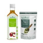Neuherbs Green coffee bean powder-200g and Apple cider vinegar Filter-350 ml for Weight Management, Better Digestion & Boosted Immunity - Fast UK Delivery - Image 2