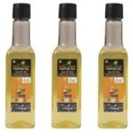 Cura Mahaveer Castor Hair Oil | Arandi Tel | For Hair Growth, Nail cuticles, Eyelash & Eyebrows | Hydrates Skin & Reduces Wrinkles | Suitable For All Hair Types Pack Of 3 - Fast UK Delivery