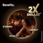 Zandu Vigorex Shilajit Gold - 12 Capsules - Fast UK Delivery - Image 5