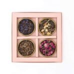 The Indian Chai - Summer Tea Gift Box With Assorted Collections Rose Green,Lady Earl Grey,Jasmine Green & Golden Leaf Darjeeling Green Tea, Loose Leaves, For Birthdays,Rakhi,Diwali - 90 Gm - Fast UK Delivery - Image 3
