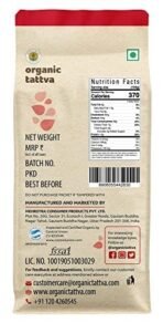 Organic Tattva, Organic Amaranth (Rajgira) Gluten Free Flour- 500gram | Certified Organic, Rich in Protein and Fiber - Fast UK Delivery - Image 5