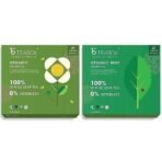 Teabox Organic Darjeeling Green Tea 25 Teabags & Teabox Organic Green Mint Tea 25 Teabags - Fast UK Delivery - Image 2