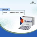 Charak Pharma Cognium Tablet For Memory, Focus and Concentration | Reduce Stress and Promote Brain Health - 20 Tablets (Pack of 2) - Fast UK Delivery - Image 6