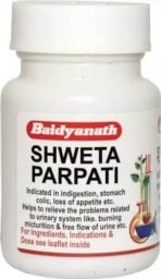 Baidyanath Shweta Parpati-10 Gm (Pack Of 3) - Fast UK Delivery