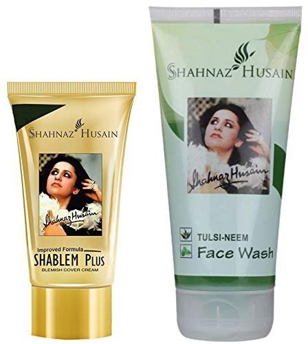 uk41LKd5SyTBL-1.jpg Shahnaz Husain Shablem Plus Blemish Cover Cream - 25GM - Fast UK Delivery - Image 1