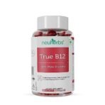 Neuherbs Plant-Based True B12 Supplements For Men & Women- 60 Tablets | B12 Tablets with Myo-inositol, Vitamin B9 (Folic Acid) & Spirulina | Vegetarian tablets for Energy, Brain Health, Digestion & Nerve Health |Supports Glowing Skin. - Fast UK Delivery - Image 2