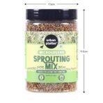 Urban Platter Microgreens Sprouting Mix, 400g / 14oz [Clover, Radish, Fenugreek & Alfalfa Seeds Mix] - Fast UK Delivery - Image 7