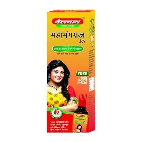uk41LcV6lnWkL-1.jpg Baidyanath Asli Ayurved Mahabhringraj Tel I For Hair Growth I Anti Dandruff I 100Ml Pack Of 2 - Fast UK Delivery - Image 1