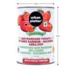 Urban Platter San Marzano Whole Peeled Tomatoes in Tomato Juice, 400g / 14oz [Pack of 3, Drained Weight 260g, DOP, Tomates pelles Dans le Jus, Product of Italy] - Fast UK Delivery - Image 5