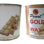 PMPEARL Wax Combo -White Chocolate Wax (600 gm) + Gold Wax (600 gm) - Fast UK Delivery