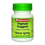 Baidyanath Asli Ayurved Triphala Guggulu Tablets 80 nos Jar - Fast UK Delivery