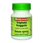Baidyanath Asli Ayurved Triphala Guggulu Tablets 80 nos Jar - Fast UK Delivery