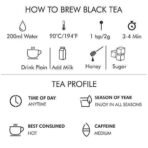 Octavius Assam Second Flush Whole Leaf Black Tea | Summer Crop | Strong Robust, Full Bodied| Bold Single Origin Tea | Sweet Woody Aroma | Distinctive Malty Flavour | Tea Connoiseur's Choice| 100GM - Fast UK Delivery - Image 4