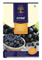 OOSH Seedless Black Raisin, 2 x 250 g | Kali Kishmish | Munakka Dry Fruits | Delicious & Healthy Snack | High in Antioxidants, Naturally Sweet & tasty - Fast UK Delivery - Image 3