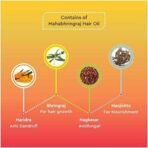 Baidyanath Asli Ayurved Mahabhringraj Hair Oil -100 ml | Bhringraj oil for hair, growth |Ayurvedic hair oil with 15 Authentic herbs - Fast UK Delivery - Image 2