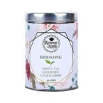 Karma Kettle Birdsong Silver Tips White Tea with Lavender Flowers, Cockscombs Flowers (30 g Loose Leaf Tin), 30 g - Fast UK Delivery - Image 2