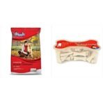 Drools Optimum Performance Adult Dry Dog Food, 10kg & Absolute Calcium Bone Jar, Dog Treats - 20 Pieces (300 g) - Fast UK Delivery - Image 2