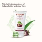 Vicco Aloe Vera and Kokam Butter Multipurpose Lotion in Oil Base, For Dry Skin, Intense Moisturization, For Face and Body, Natural, Vegan and Cruelty Free, 200 ml - Fast UK Delivery - Image 3